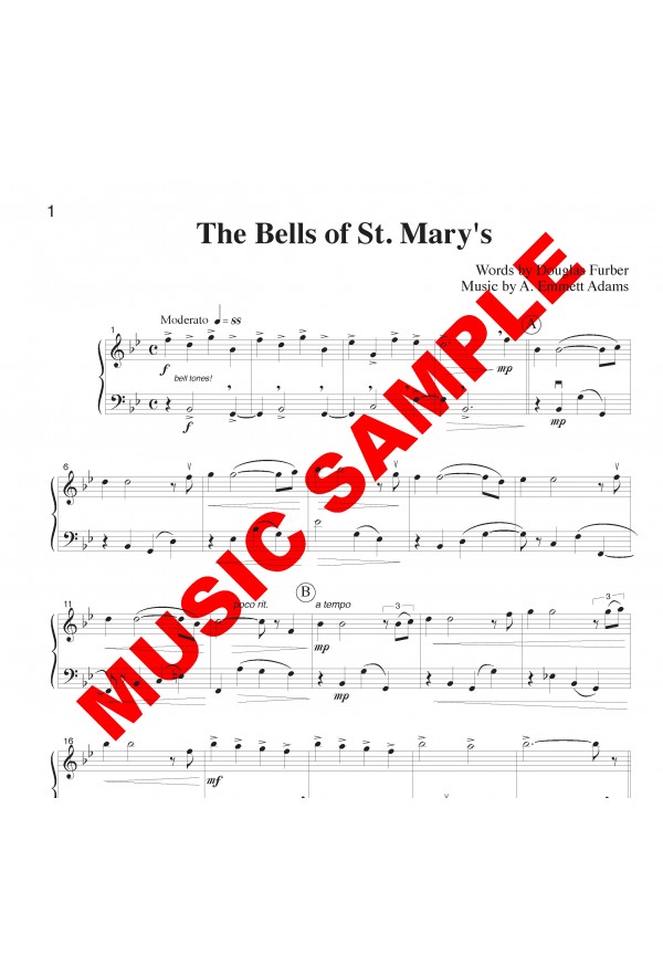 Bells of St. Mary's - Flute or Oboe or Violin & Cello or Bassoon